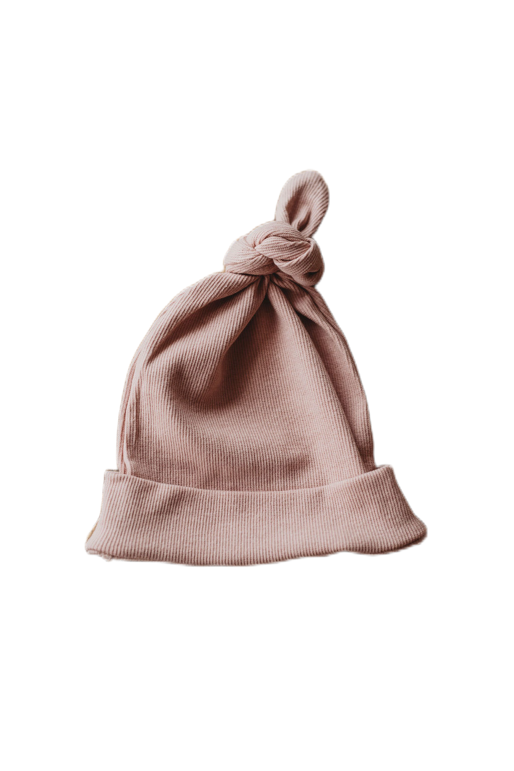 Knotted Hat in "Mauve"